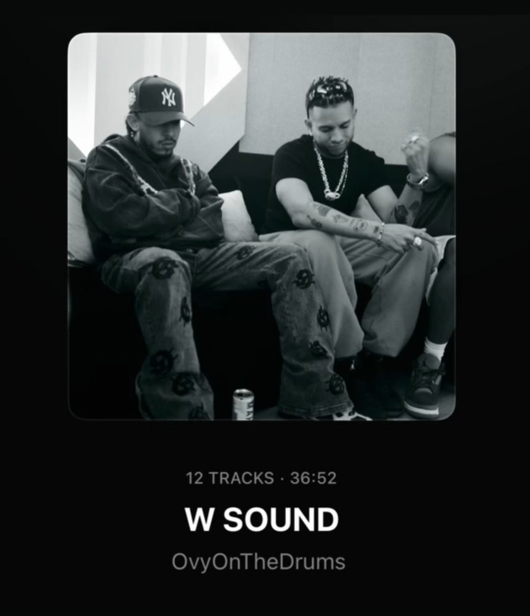 StatsWsound's tweet photo. 👀¿SE VIENE EL ÁLBUM DE LA W SOUND? 🔥

Después de tanta espera de la próxima W Sound, todo apunta a que podríamos estar viendo algo mucho más grande detrás del proyecto. 🐐

¿Un álbum reuniendo varias de las W que vienen? ✨

(WestCol via Instagram) https://t.co/IuQ9IBoPS9