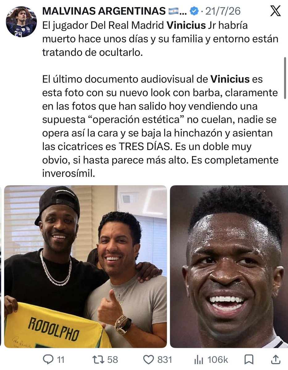 LawrenceLlaneza's tweet photo. Esta noticia la di yo en su día pero claro, como “Lawrencellaneza” es un enfermo mental vamos a decir que es una “teoría de la conspiración” https://t.co/sSLQxgo4GR