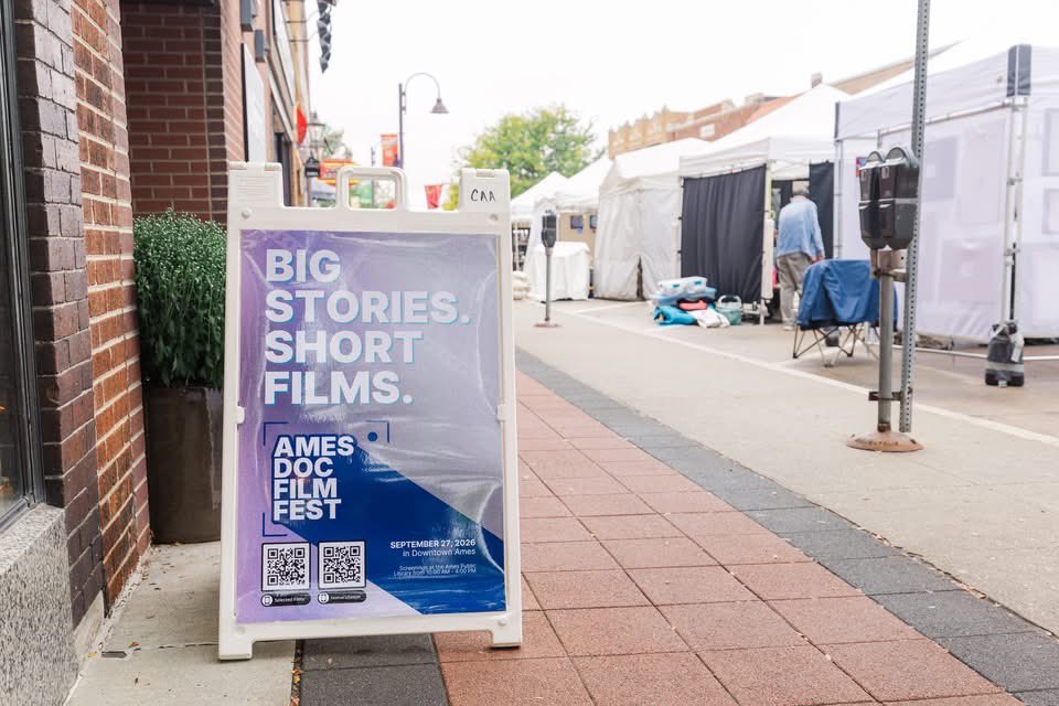 esmidt's tweet photo. It was a joy to lead the Ames Documentary Film Festival as Executive Director through its first year.

I have plenty of takeaways from year one, but it’s great to have a successful inaugural event to build from as we look toward year two. https://t.co/d6zMCoTOVK