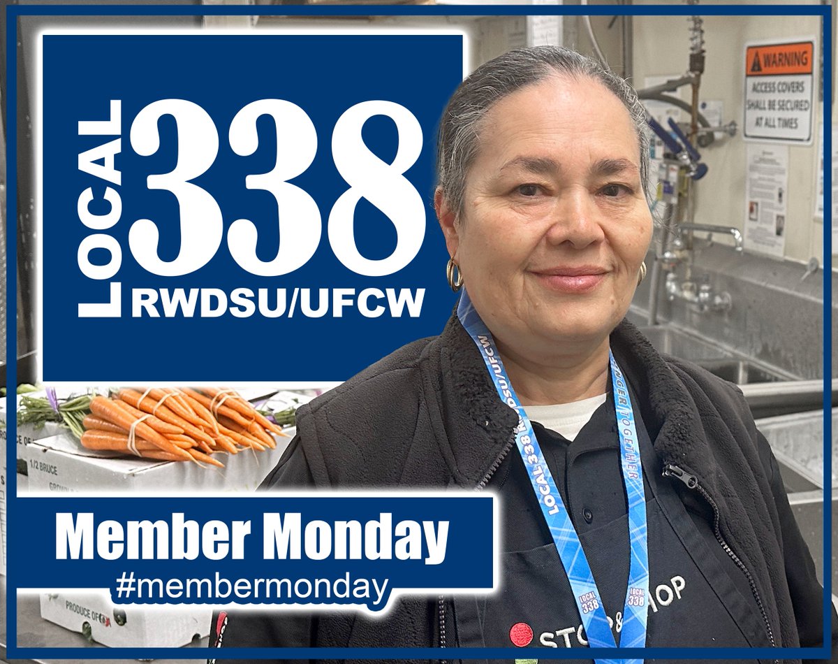 Local338's tweet photo. #MemberMonday Olga Saavedra is a 19-year member working at Stop &amp; Shop in Huntington! https://t.co/duxqPKAGVO