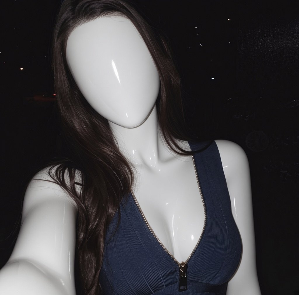 DroneToProgram's tweet photo. Silent. Glossy. Completely still.
This body exists only to be seen, touched, and owned. 

No will of its own—just smooth plastic curves held perfectly in place, waiting for whatever you decide next. https://t.co/Apo1ijz7uS