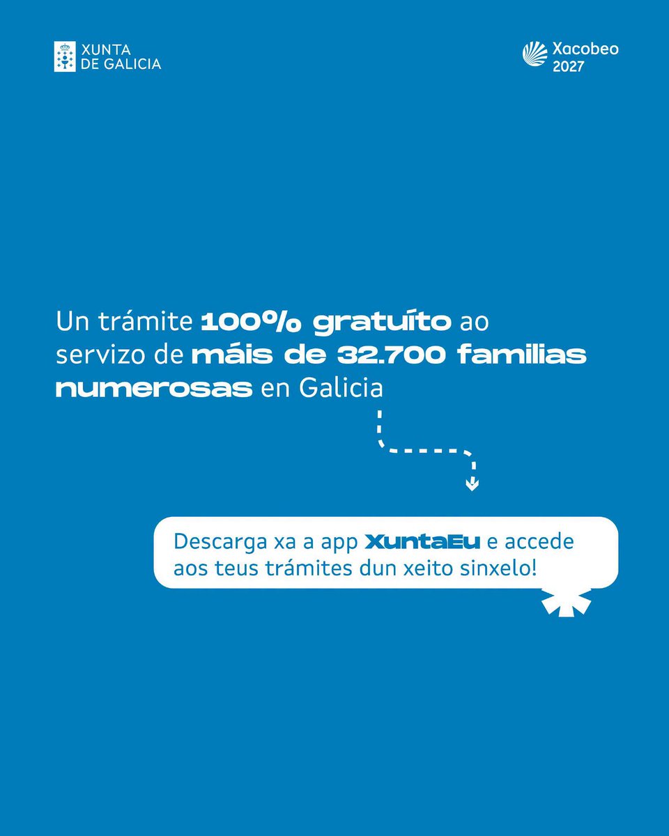 ConcelloM's tweet photo. 🏫 Novas para as familias numerosas. https://t.co/18nwV5UrPZ