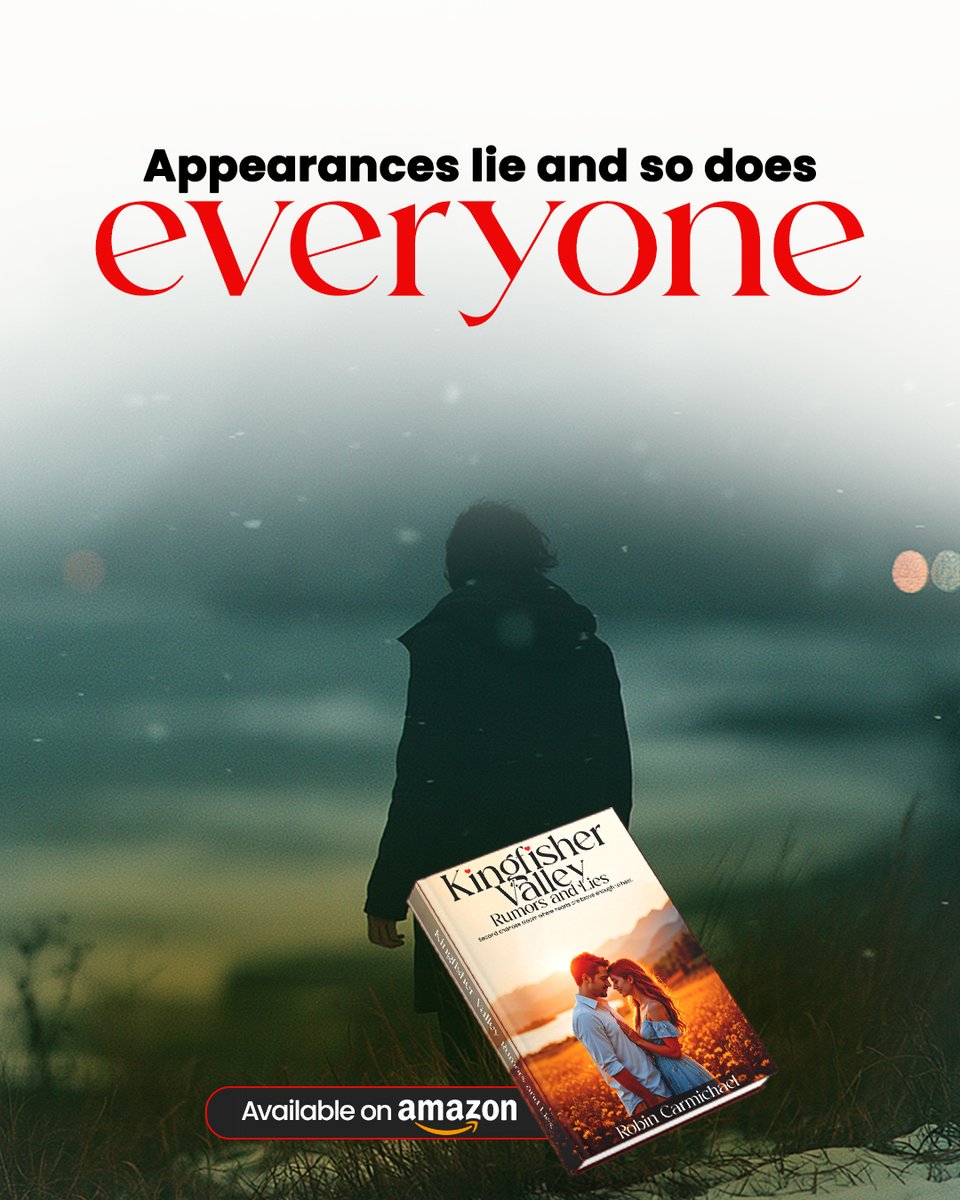 Carmichael13566's tweet photo. Secrets tear Kingfisher Valley apart.
Can love survive the truth? 💔📖
https://t.co/JlOuGXM0XB

#booktwitter #thrillerbooks #romancebooks #booktok #trending https://t.co/U6mQd4NiSK