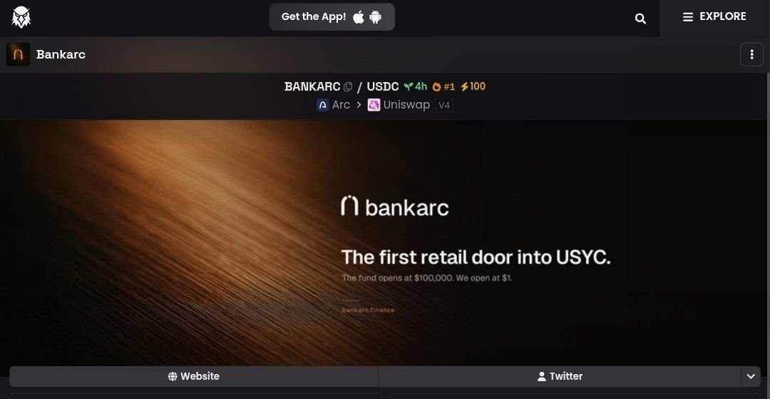 Bankarcfi's tweet photo. Dex Update Boost

https://t.co/i9miYPjBbs https://t.co/hhqi1AcU7f