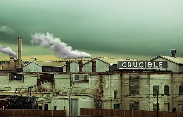 Opus_Rexx's tweet photo. It's too bad the Presidents Steel Initiative couldn't have come along a little sooner to save Crucible. Crucible is located directly on top of the NY State Fairgrounds and presents a unique opportunity for a pioneering industrialist with some investment capital.

This plant could be a showpiece of American industry. With it's location on top of the fairgrounds. Someone could renovate the plant in to a working demonstration plant. Offering tours, taking advantage of the practically on site convention facilities and amenities among the fairgrounds. 

Make New York Great Again. @POTUS  @NassauExec