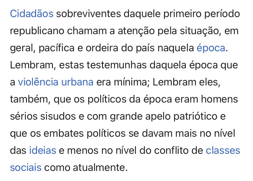 Antimilitante84's tweet photo. ☕️🇧🇷 Hoje em dia é extremamente comum o ódio à República Velha, seja pelos eugenistas, pelos coronéis, pelo fim da monarquia (compreensível) etc

Mas essas pessoas parecem se esquecer que esta foi nossa Belle Epoque tropical, tínhamos uma nação, uma nação pacífica e aristocrática https://t.co/JexqQTrpwp