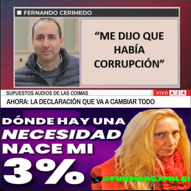 joshep_armenio's tweet photo. @teleargentinaOK @MaximoKirchnier 
Capaz que se llevan el 3%
También 
Nunca hablan mal del gobierno 🤔.
Verdad @mayrasmendoza ? https://t.co/c0zOuMUoq5