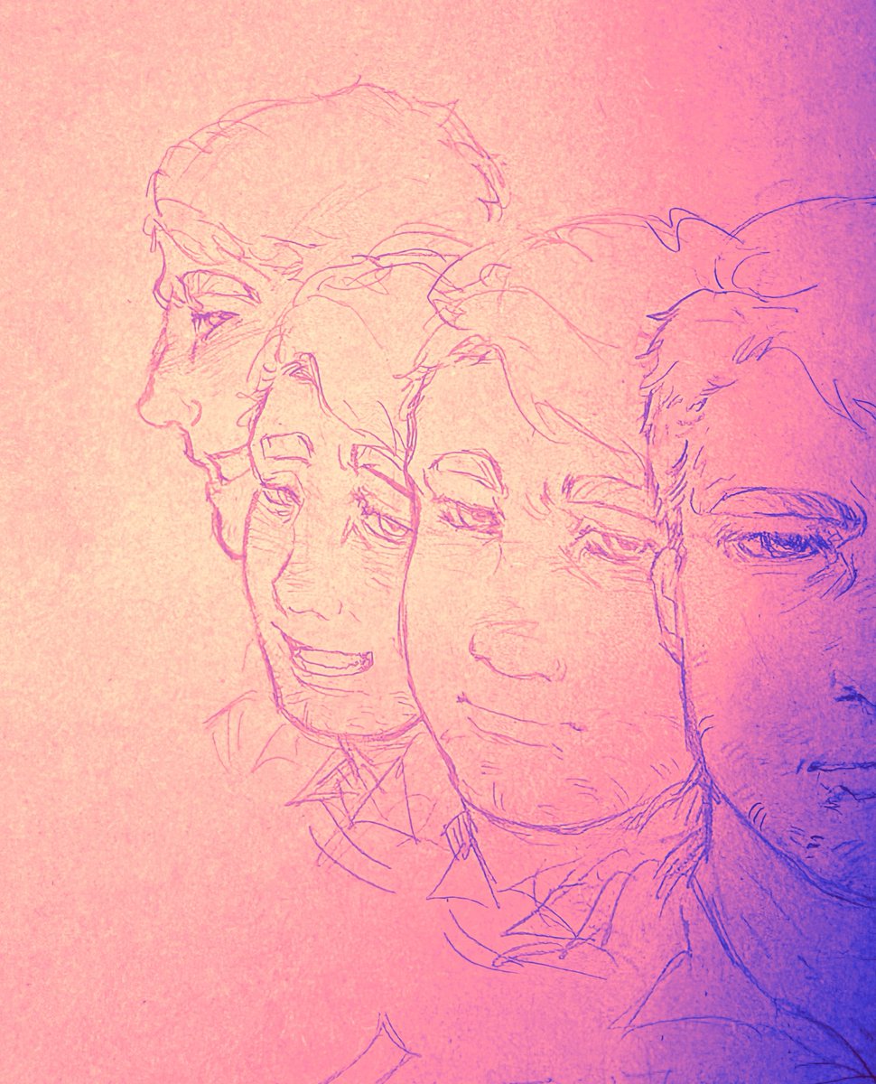 Hilary1g's tweet photo. 突然想到这个构图
我爬起来画了一下，并且调了一下颜色
💤💤💤
#StardewValleyshane https://t.co/bjwUFLeNUT