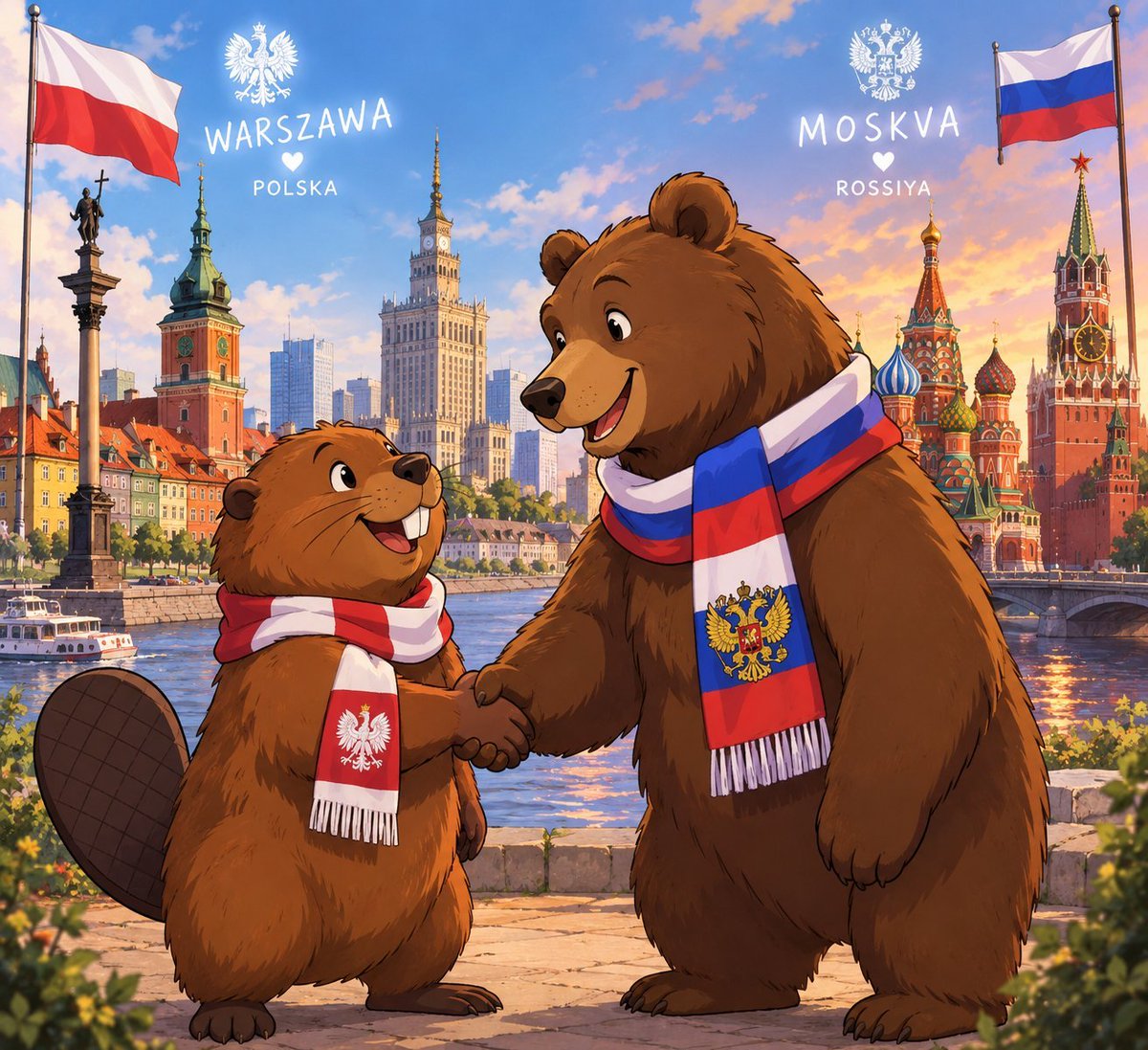 ZbigPotocki's tweet photo. Rosja nie jest moim wrogiem, Polacy są za pokojem. https://t.co/xzAYSXLi8j