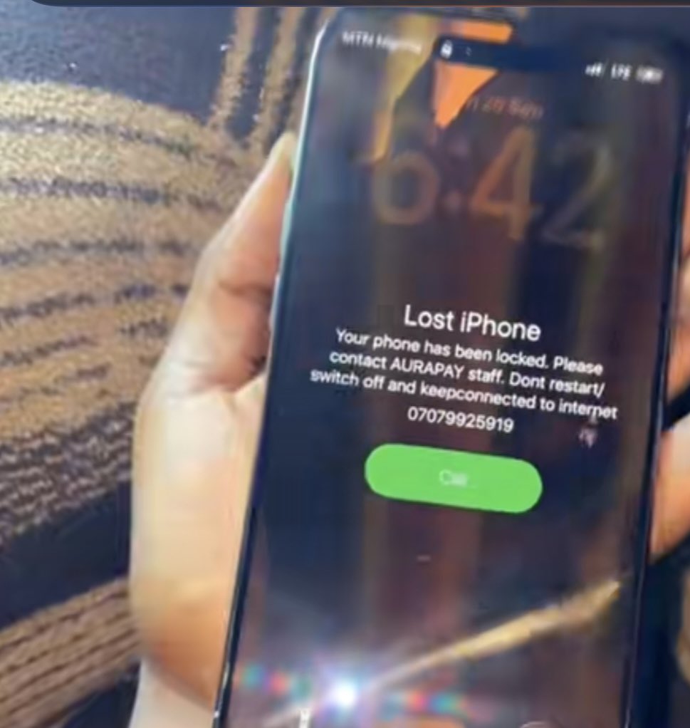 Ayomidey6k's tweet photo. One of my guy went to buy iPhone 17 Air a months ago,unfortunately for him he didn’t know the vendor sold him an easy buy phone and the phone is been locked just today 😭 https://t.co/yF6ZWhG8I9