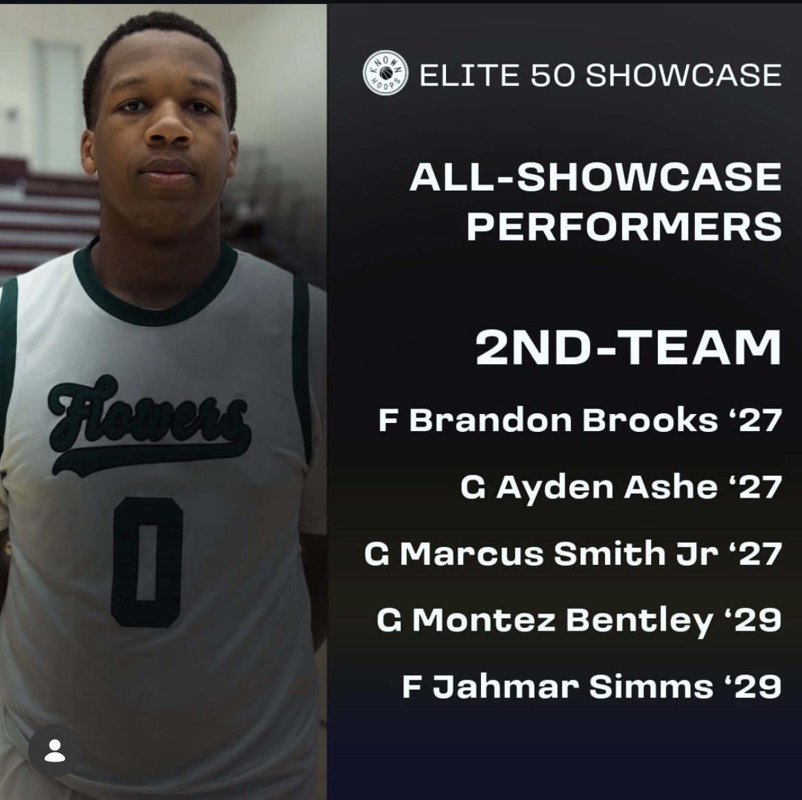 MarcusSmithjr_'s tweet photo. Blessed to be 2nd- Team in the Elite 50 Showcase #agtg https://t.co/JN5VZLbmgu