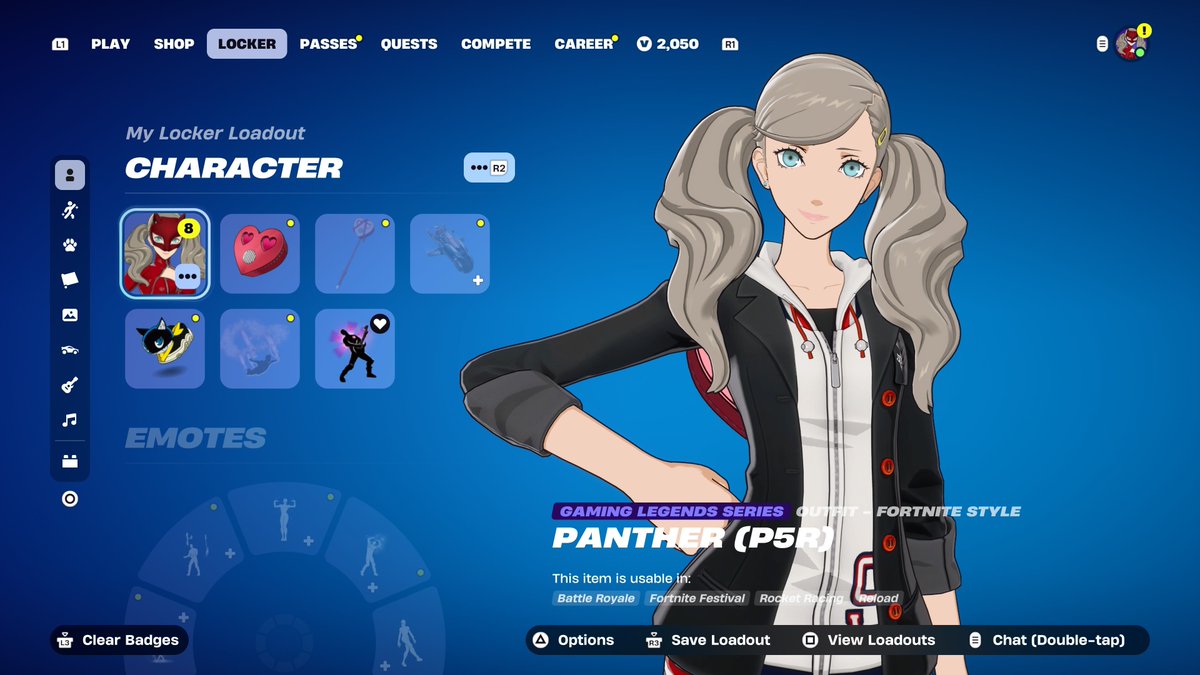 AStillExists's tweet photo. Not even the biggest Persona fan but I can't stop looking at Ann's model in fortnite she looks so nice! https://t.co/pB7IK8mqqX