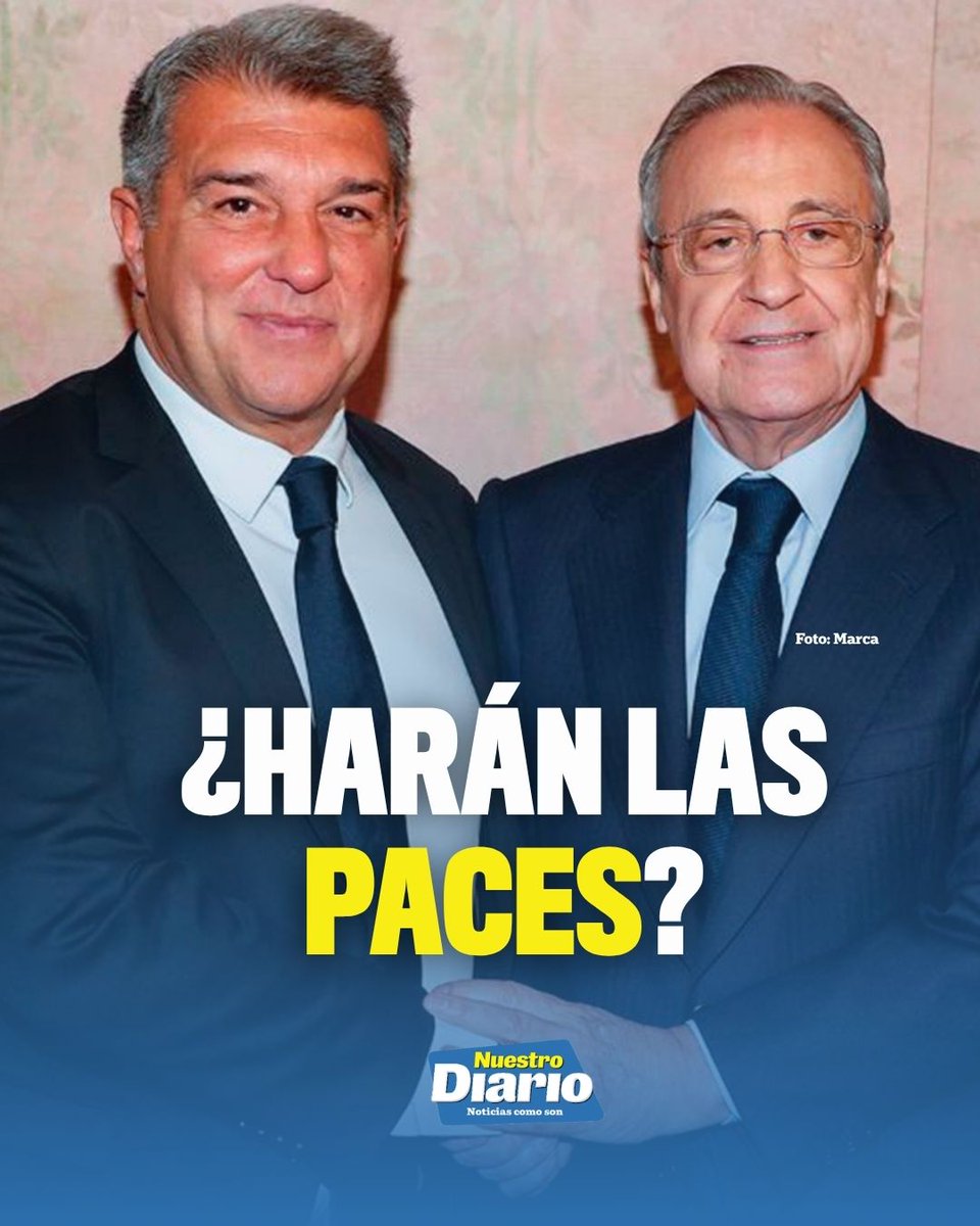 ADVERTENCIA CULÉ 😳⚽️⚠️ El Barcelona y Florentino Pérez, presidente del Real Madrid, tendrán que verse las caras en un acto de conciliación tras la demanda p…