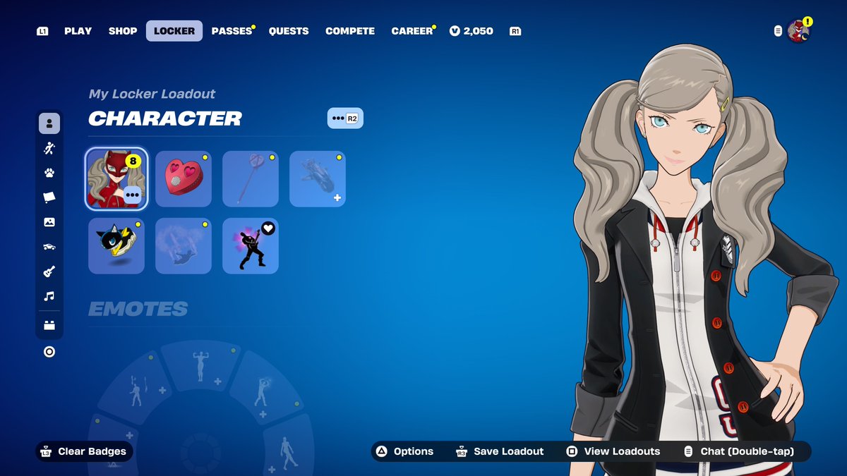 AStillExists's tweet photo. Not even the biggest Persona fan but I can't stop looking at Ann's model in fortnite she looks so nice! https://t.co/pB7IK8mqqX
