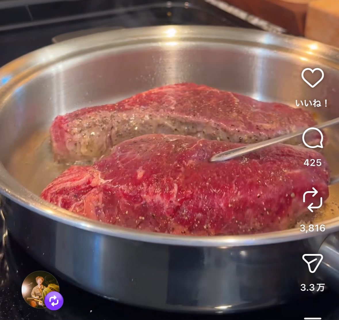 sulli72712's tweet photo. 雅功は🥩が食べたかったんだな https://t.co/i3zBhnkhWT