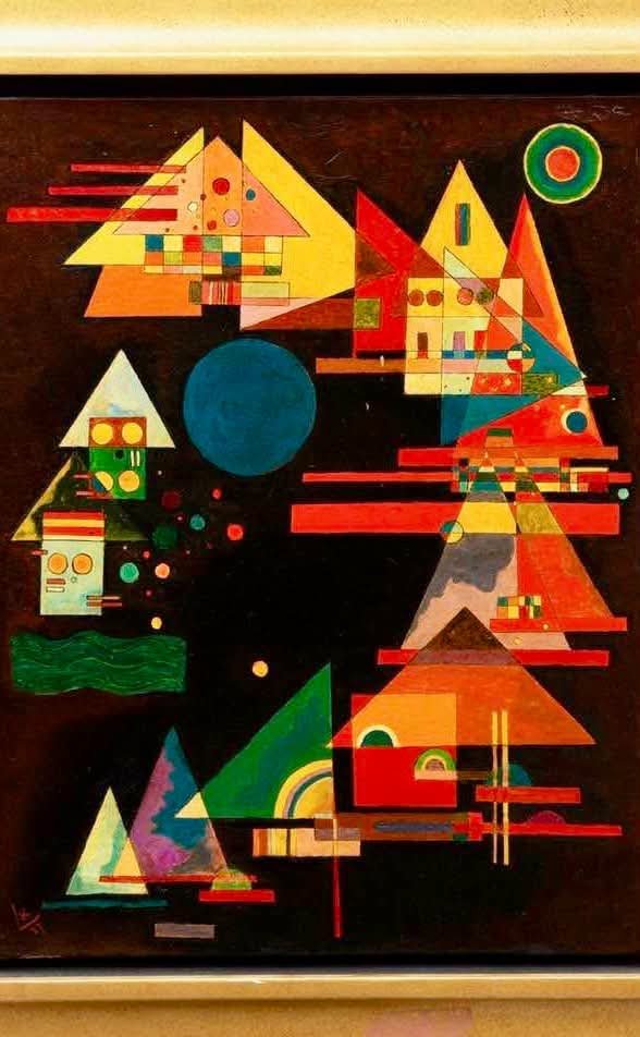 RamellaUgo's tweet photo. Wassily Kandinsky Spitzem im Bogen 1927 https://t.co/OEZbttN8Ru