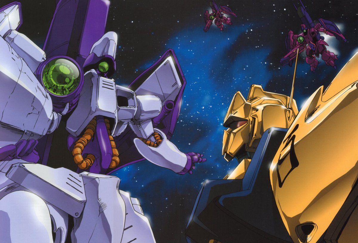 wikigundamfrbot's tweet photo. Illustration incluse dans la brochure du film "Mobile Suit Zeta Gundam A New Translation II: Lovers"

Date : 29 octobre 2005

Auteur : Atsushi Shigeta

#gundam https://t.co/aKCztZAUnL
