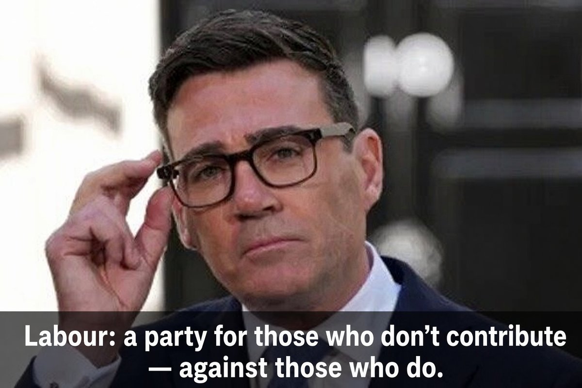 WasAcop's tweet photo. Today Burnham is set to tell the conference the triple lock “doesn’t work” and should be reviewed in the next manifesto.

Raise the pension age. Means-test winter fuel. Work longer. Get less.

And still they find billions for people who never paid in.

The pot is only empty when it’s the people who built the country asking for what they were promised.