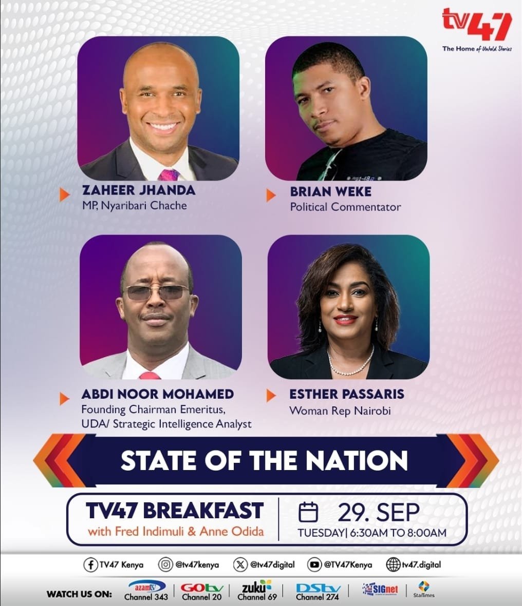 AbdinurPeace's tweet photo. See you @tv47digital at 6.30 am tomorrow.  Insha Allah.  What should i tell Esther Pasaris? https://t.co/Alv2WZ9KjK