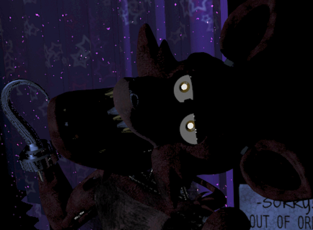 tnwashere's tweet photo. I haven't been able to look at the trailer and such in higher quality since I've been away. Oh my god they got Foxy's eye glowing correct too, Jesus Christ? https://t.co/ISdSPQhSxW