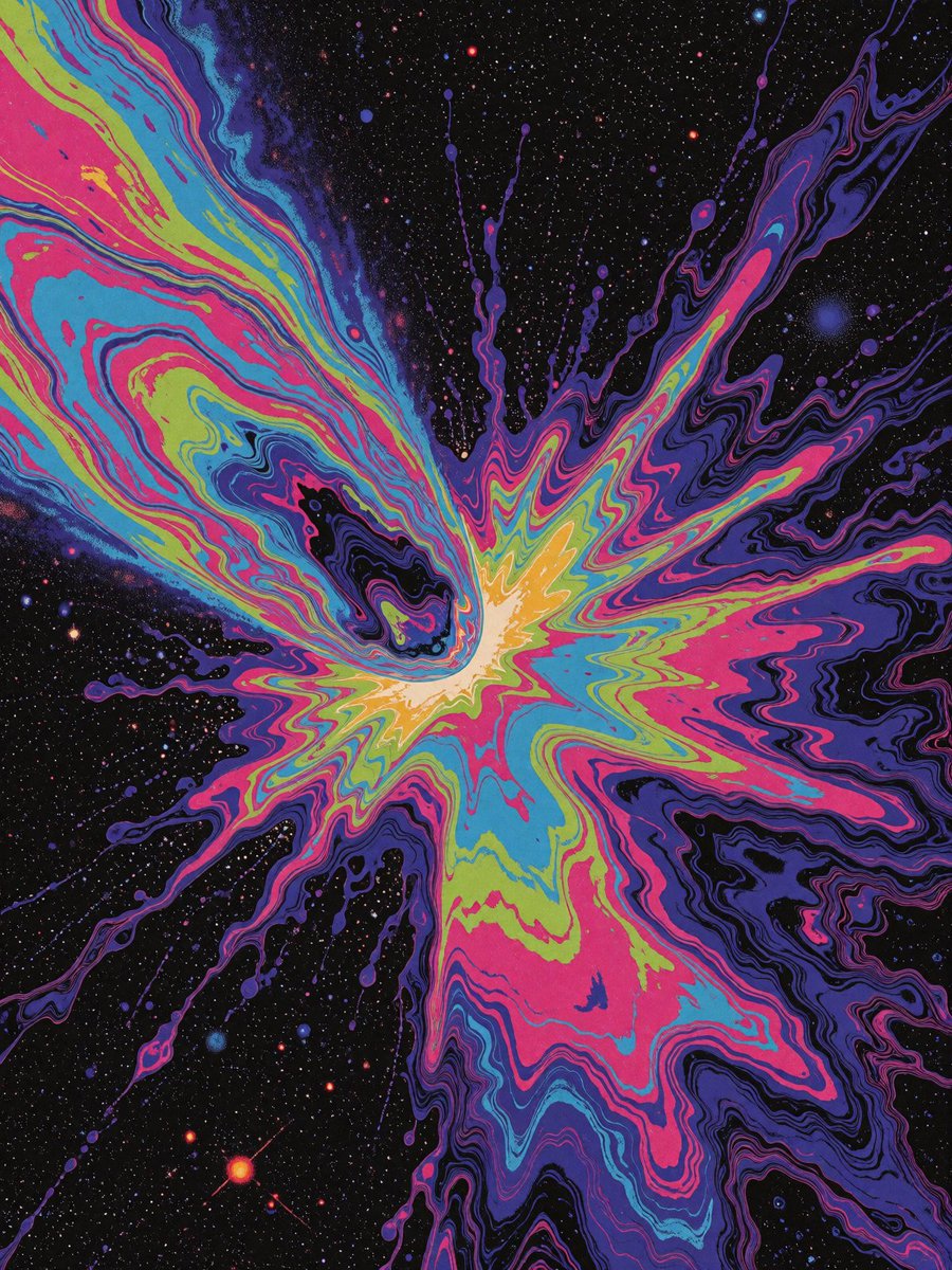 DedgoroArt's tweet photo. Ripples of neon

#aiart #space #trippy https://t.co/qJ7bUA676a