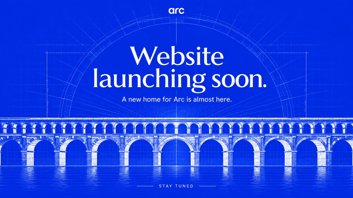 ARCreactorAI's tweet photo. A new chapter for arc is almost here.

A new website.
A clearer way to explore the network.

Launching soon, ethereum:0x672fdba7055bddfa8fd6bd45b1455ce5eb97f499 https://t.co/kgQrwB8puC