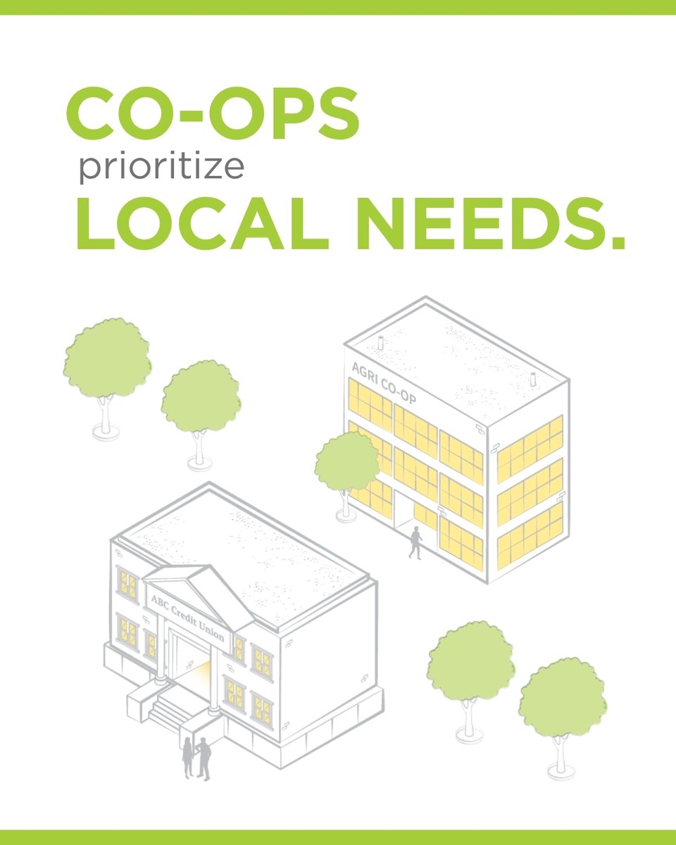 WarrenRECC's tweet photo. What do REI, Warren RECC, and Land O’Lakes have in common? 🤔 All are co-ops! Co-ops come in all shapes and sizes, but each has something important in common: co-ops reflect the communities they serve. No two co-ops––or even electric co-ops for that matter––are exactly alike… because every community has unique needs. Local leadership allows co-ops to be nimble and support their members in different ways. Happy National Cooperative Month!