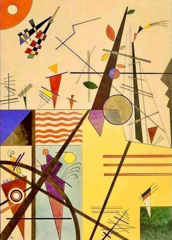 RamellaUgo's tweet photo. Wassily Kandinsky Helle Klarhert 1924 https://t.co/d0RkhsJIFd