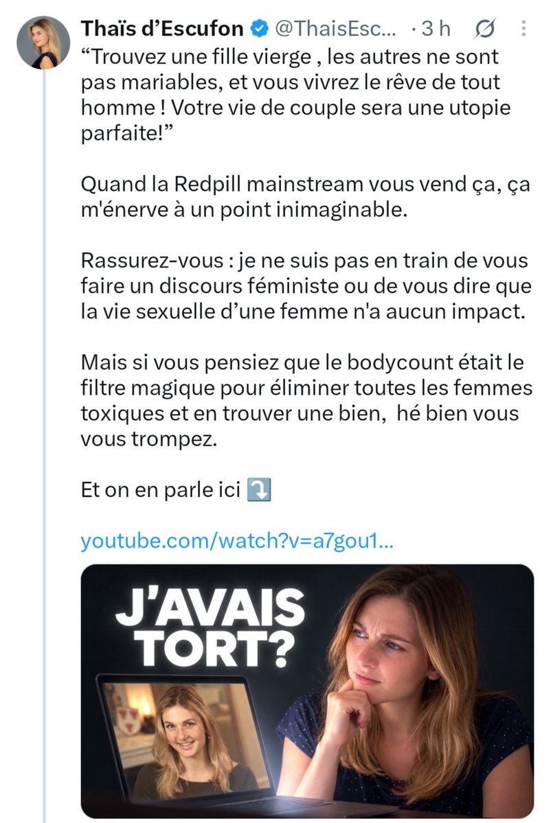 _Maxime_Leroy_'s tweet photo. Plus le body count de Thaïs augmente, moins elle dit que celui ci est important, c'est assez cocasse. https://t.co/ipFhcBiJJT
