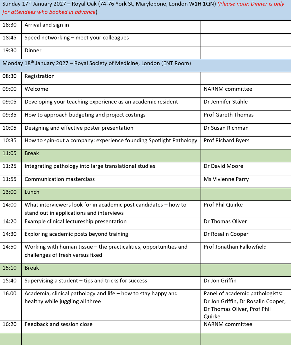 pathsoc's tweet photo. 📢National Academic Residents' Network Meeting returns to London on 18 January 2027, bringing together talks and discussions on research, academic careers &amp; leadership 🧬

📍 RSM, London

🔗https://t.co/XcVuy4Di2a https://t.co/1VOmTpu9NQ
