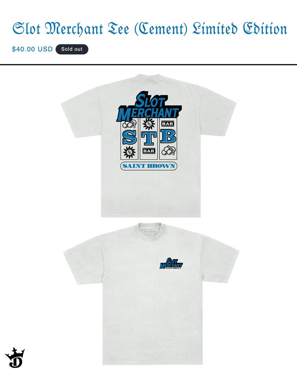 DKCasino's tweet photo. Amon Ra's 'Slot Merchant' merch was so tough 😭 https://t.co/mOwWneJiaN