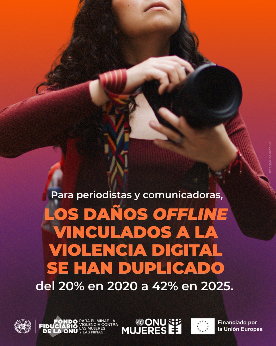 ONUMujeres's tweet photo. Los espacios digitales deben estar al servicio de todas las mujeres y las niñas. #PorYParaTodas​

Más información: https://t.co/jrsvzTduHt https://t.co/fpZZg6co6b