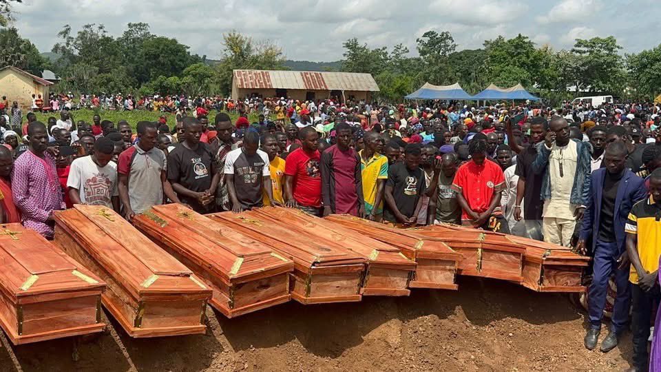 MarioUgonna's tweet photo. More than 3,500 Christians have been slaughtered in Nigeria this year. 
Innocent people are killed and the UN and the media is silent 💔😭
The body of Christ the church needs to be protected 💔😭 https://t.co/kqiP0w1WlY