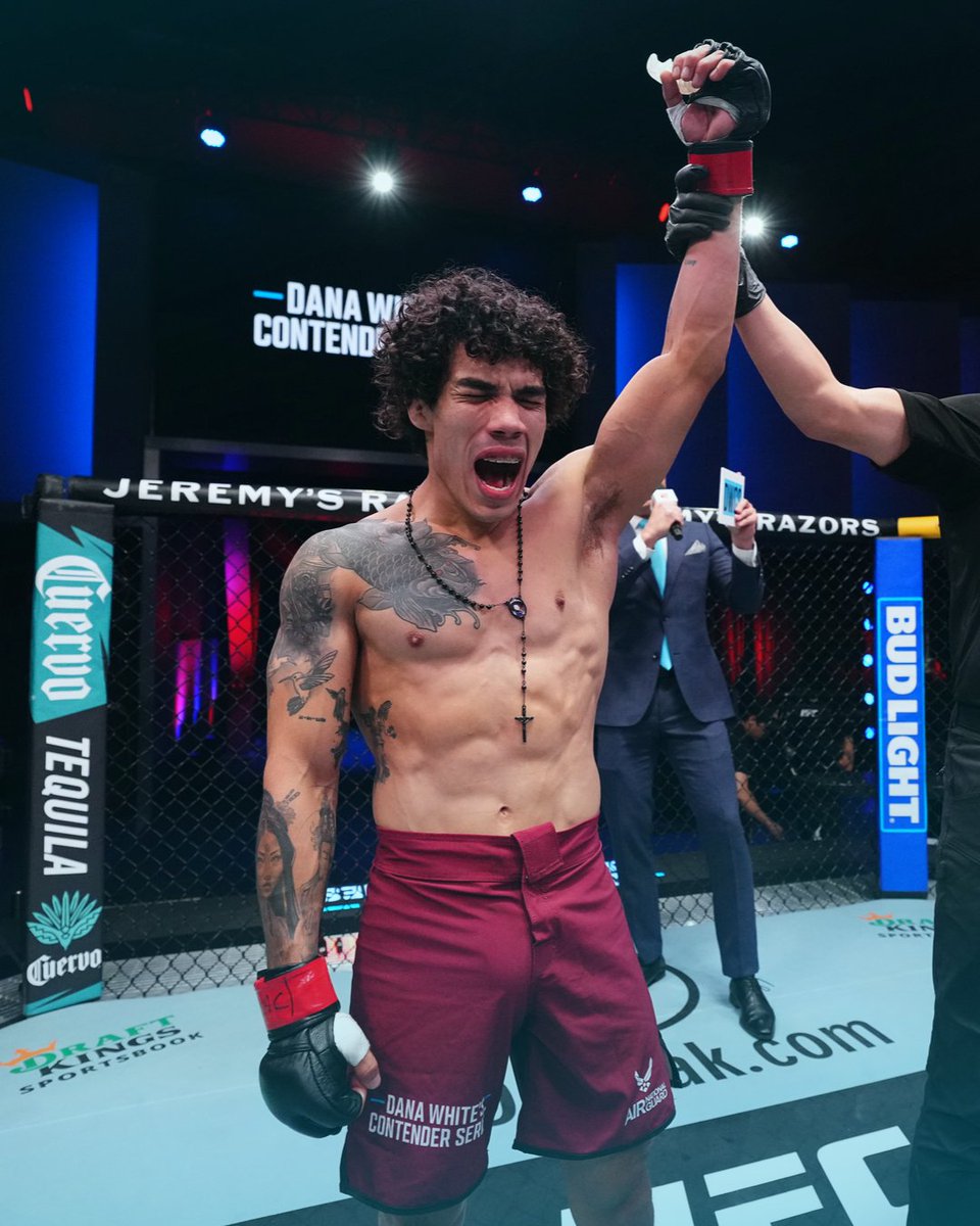 Not a stranger to the fight game 👊

From getting his first shot on @​UltimateFighter to earning his UFC contract on #DWCS, Imanol Rodriguez is ready for #UFC33