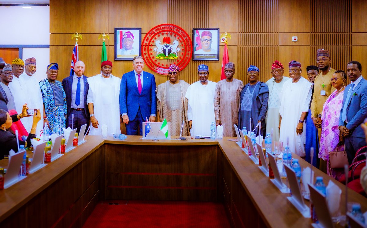 OfficialBenKalu's tweet photo. Two nations. One Commonwealth. A shared commitment to democracy and good governance. 

Today, on behalf of the Speaker of the House of Representatives, Rt. Hon. Abbas Tajudeen, PhD, GCON, I joined the Senate President, Senator Godswill Akpabio, GCON, as we received the Speaker of the Australian House of Representatives, Hon. Milton Dick, MP, on a courtesy visit to the National Assembly ahead of the 153rd Assembly of the Inter-Parliamentary Union (IPU).

This visit provided an opportunity to reaffirm our commitment to the strong relationship that exists between Nigeria and Australia, anchored on shared Commonwealth values, democratic governance and a growing tradition of parliamentary friendship.

As Nigeria prepares for the IPU Assembly, we go with one clear message; Nigeria is open, engaged, and ready to build partnerships that actually work for our people.

We commend Australia’s continued commitment to multilateralism. The best is still ahead for our both nations. The work of the parliament extends beyond our chambers and we will show up wherever it counts.