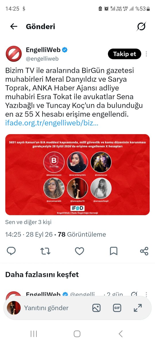 tuncaykoc07's tweet photo. Bugün Muskgil ve akpgiller hesabıma engel getirmiş.
Yeni hesap budur.
Yaygınlaştırılması dileğiyle.
Kahrolsun istibdat, Yaşasın Hürriyet! 
Yeryüzüne Özgürlük... https://t.co/c32sEjNW4W