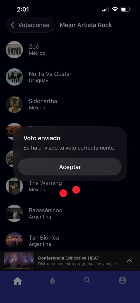 ivoncc's tweet photo. ¿Ya votaron por The Warning hoy para Los https://t.co/hEyw4BVpHG? Vamos!! #MejorCancionParaVideojuegos #MejorArtistaRock https://t.co/YRfg72JThr