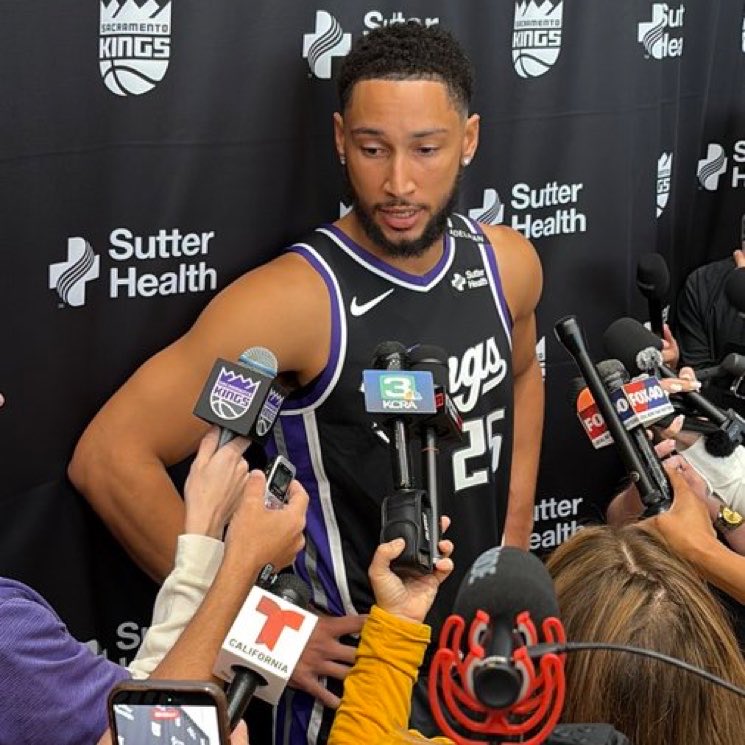 brasilcoast2's tweet photo. 🗣️ - Ben Simmons sobre QUAL É O SEU OBJETIVO para essa temporada:

“Dominar. Eu quero DOMINAR toda vez que eu entrar na quadra.

Aquele velho Ben Simmons está aqui, ele acordou, está de volta e está com fome.”

REVENGE SEASON😤🔥