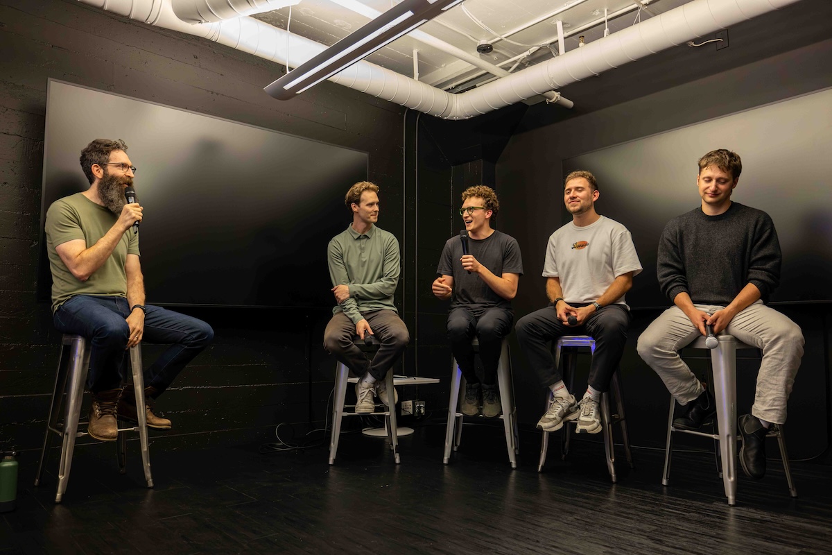 LaudeVentures's tweet photo. With hundreds of contributors and thousands of participants on Discord and GitHub, the @terminalbench team ships frequent updates in the open so everyone can learn alongside them. And with @harborframework, they've built the infrastructure for anyone to benchmark the use cases they care about. 

Great to host the community at Laude Lab last week and hear what's coming next!

@alexgshaw @ryan_marten @StevenDillmann @Mike_A_Merrill @andykonwinski