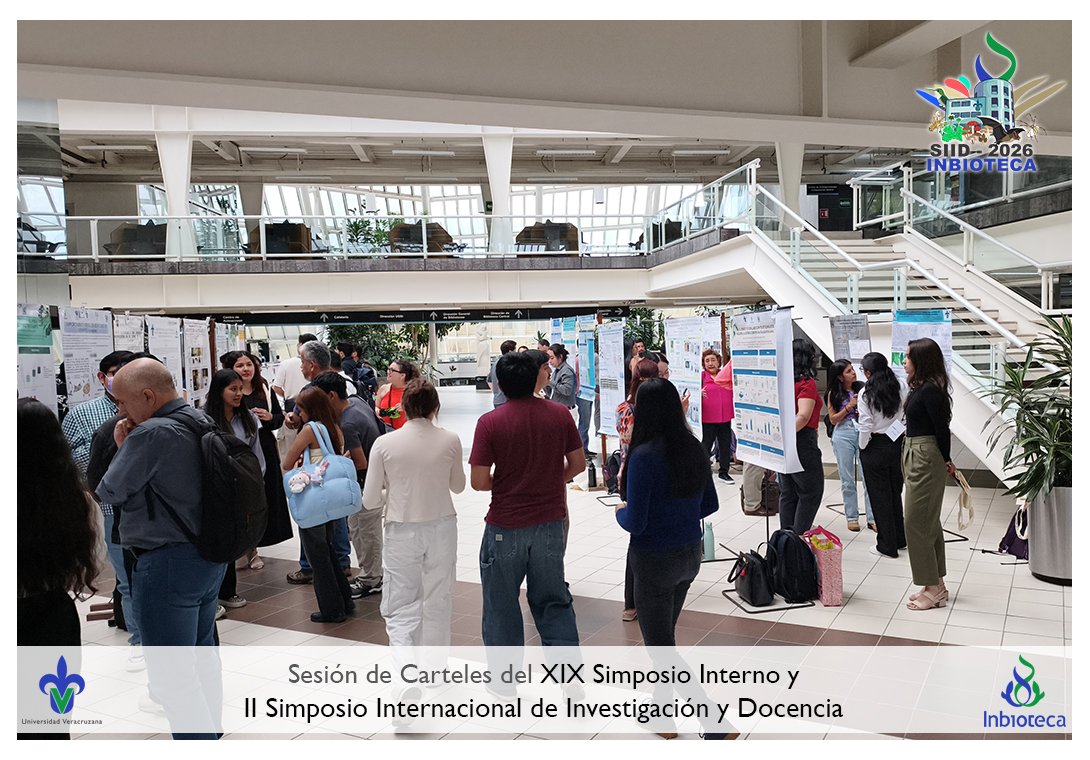 inbioteca's tweet photo. Sesión de Carteles del XIX Simposio Interno y II Simposio Internacional de Investigación y Docencia
#Ecología #Biotecnología #Investigación #Docencia #Posgrado #Simposio #Inbioteca #UniversidadVeracruzana https://t.co/YjmDHePSgX