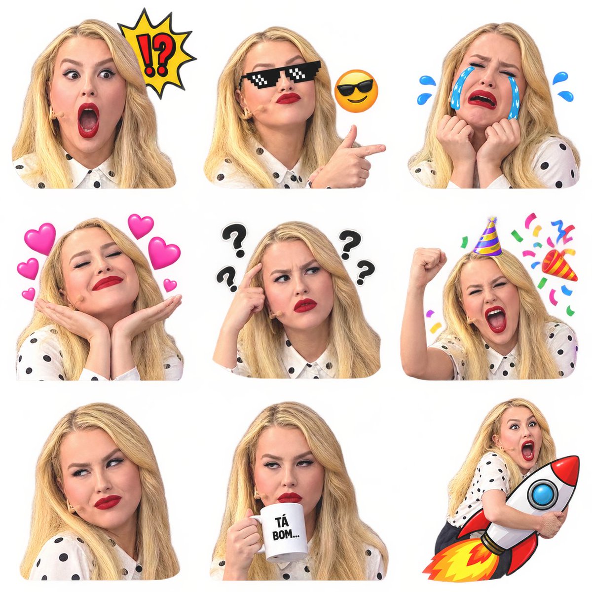 rangelteve's tweet photo. Figurinha da  Fernanda Keulla #FofocalizandoNoSBT https://t.co/V2gDt3BmNI