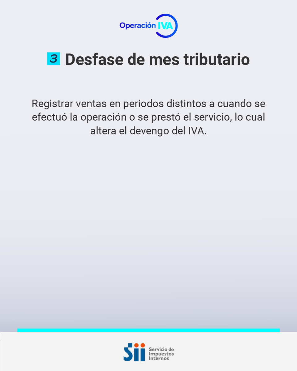 SII_Chile's tweet photo. Un error en tu Registro de Ventas puede impactar tu declaración de IVA.

👉 Visita el link de nuestra bio y conoce el portal con información útil para cumplir tus obligaciones tributarias de manera simple y oportuna. 🔗✨ https://t.co/vkj0gOqgsw