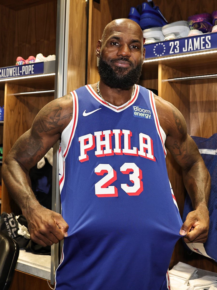 NBA's tweet photo. Season 24: New city. New threads. NEW CHALLENGE. https://t.co/bh0wPztb5B