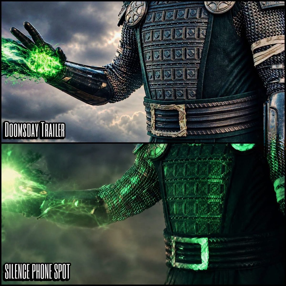 Goldenstories2's tweet photo. Confused! Is the CGI upgraded or downgraded? 🤔

#AvengersDoomsday https://t.co/yyFPO52vnz