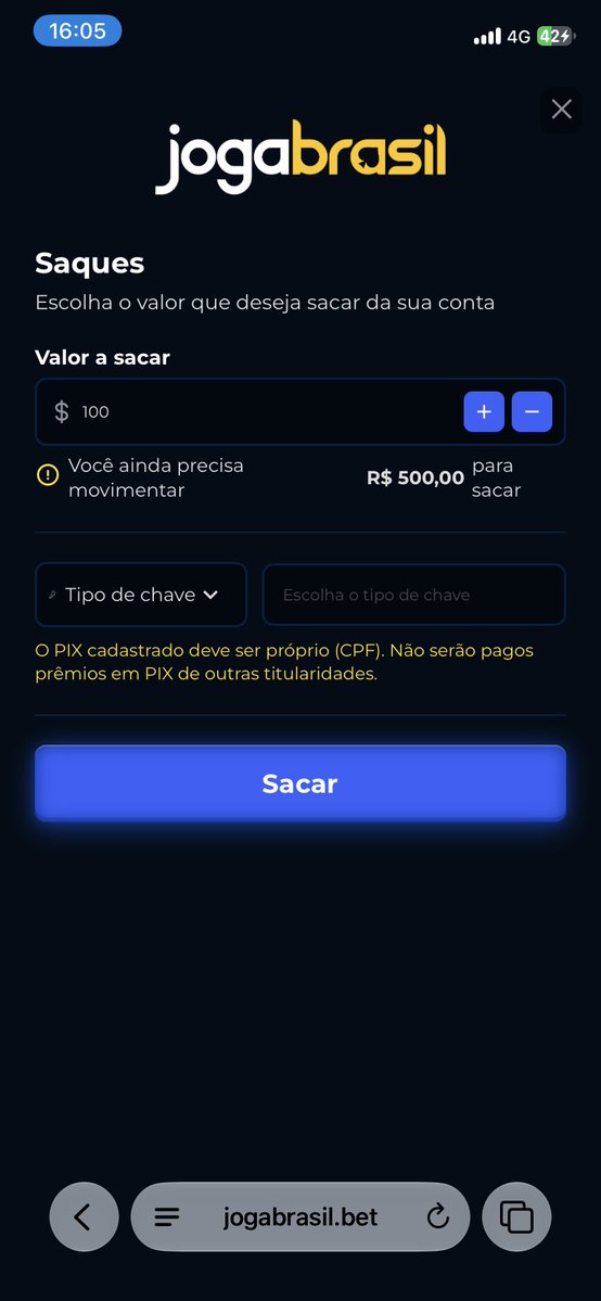 mlqrodriguess's tweet photo. @Sheiktiips Agora está pedindo para movimentar mais R$ 500,00??????????????

E AÍ, @Sheiktiips? https://t.co/flrybN9yyu