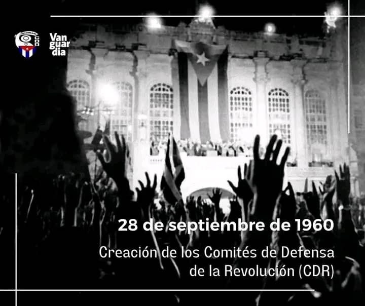yoeaberob1's tweet photo. Llegó el 28 de septiembre, fecha de creacion de los Comités de Defensa de la Revolución hace 66 años, organización que sigue haciendo historia en cada barrio de #Cuba.
#CDRCuba 
#66AñosCDR
#DesdeElBarrioJuntoAFidel https://t.co/GLI4dDJ2La