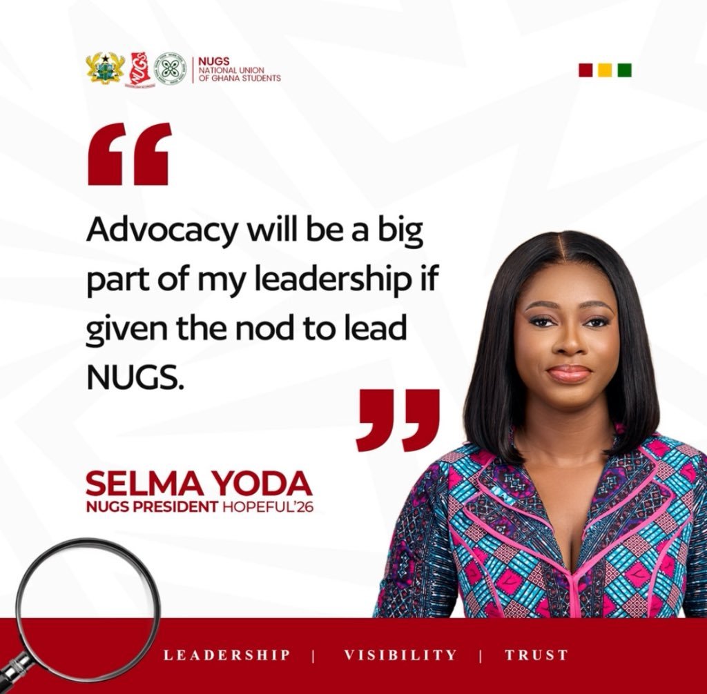 Ishmael_Wepia's tweet photo. Excerpts from my vetting as NUGS President, sharing my vision, priorities, and commitment to serving the student body.
SELMA FOR NUGS
#LEADERSHIP #VISIBILITY #TRUST https://t.co/jyZVF1DrF7