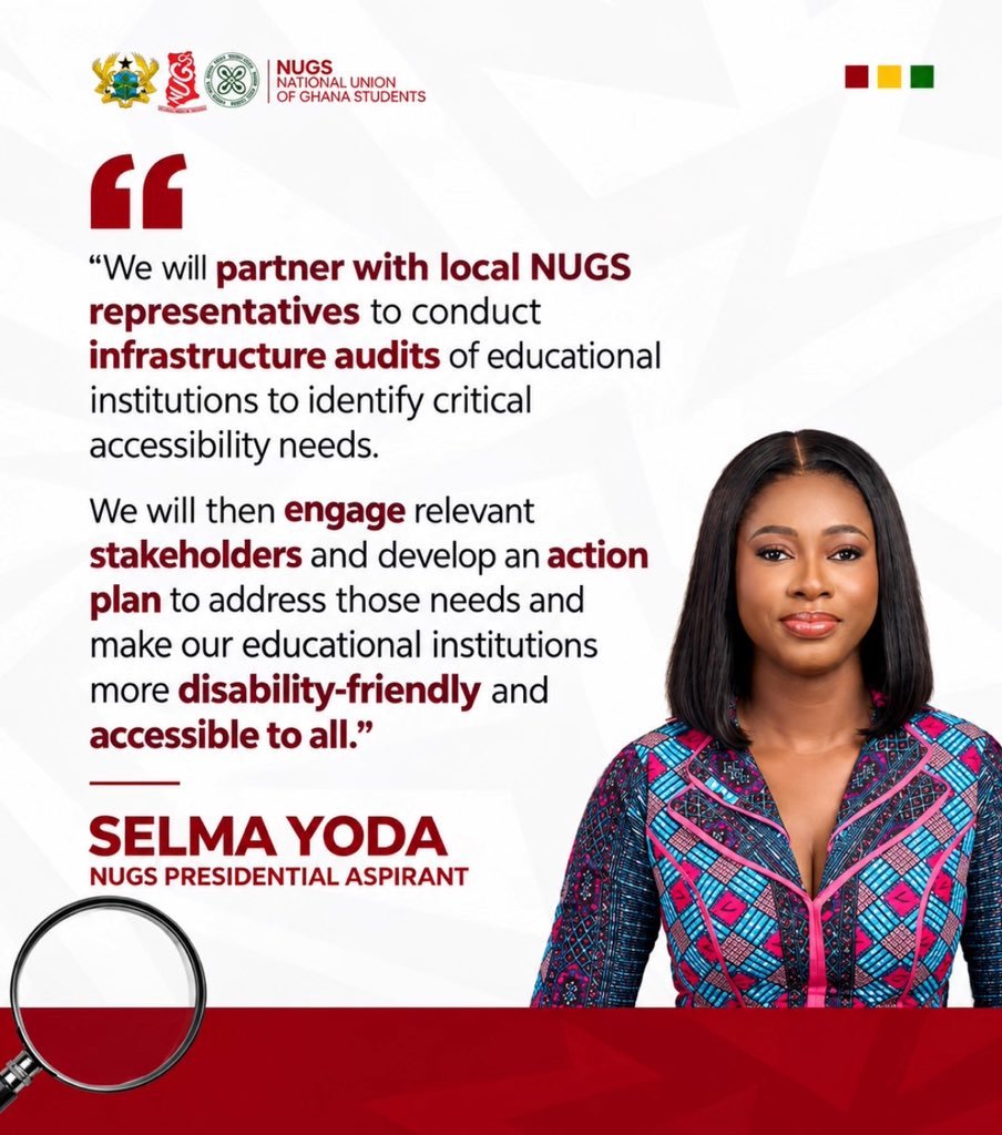 Ishmael_Wepia's tweet photo. Excerpts from my vetting as NUGS President, sharing my vision, priorities, and commitment to serving the student body.
SELMA FOR NUGS
#LEADERSHIP #VISIBILITY #TRUST https://t.co/jyZVF1DrF7