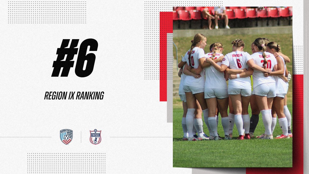 CentralWSoc's tweet photo. Checking in from Poll 3️⃣ of the @UnitedCoaches / @theIWSOC region rankings!!

#GoDutch 🔴⚪️ https://t.co/zHA2IVtRAg