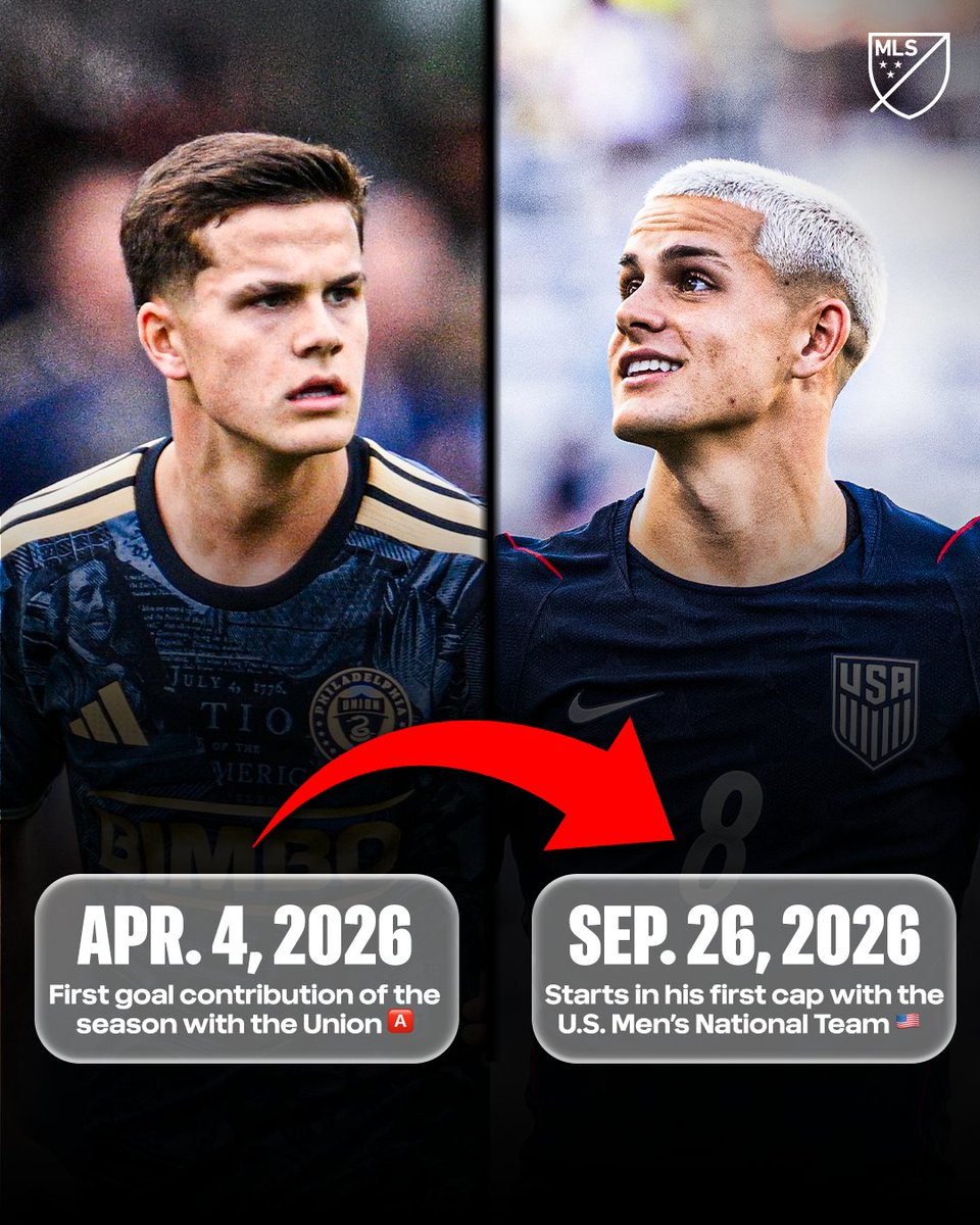 He isn't 16 years old anymore. New age unlocked 🔓

Today is Cavan Sullivan's 17th birthday, and what a recent rise he's had from @​PhilaUnion to @​USMNT 📈 
 [
